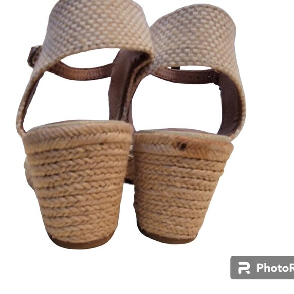 Lucky Brand Kalley Espadrille Wedges Beige - Picture 6 of 10